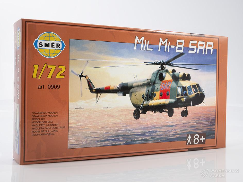 Сборная модель российский вертолет Миль-8 (поисково-спасательный) в масштабе 1:72 Smer Сборная модель российский вертолет Миль-8 (поисково-спасательный) Smer
