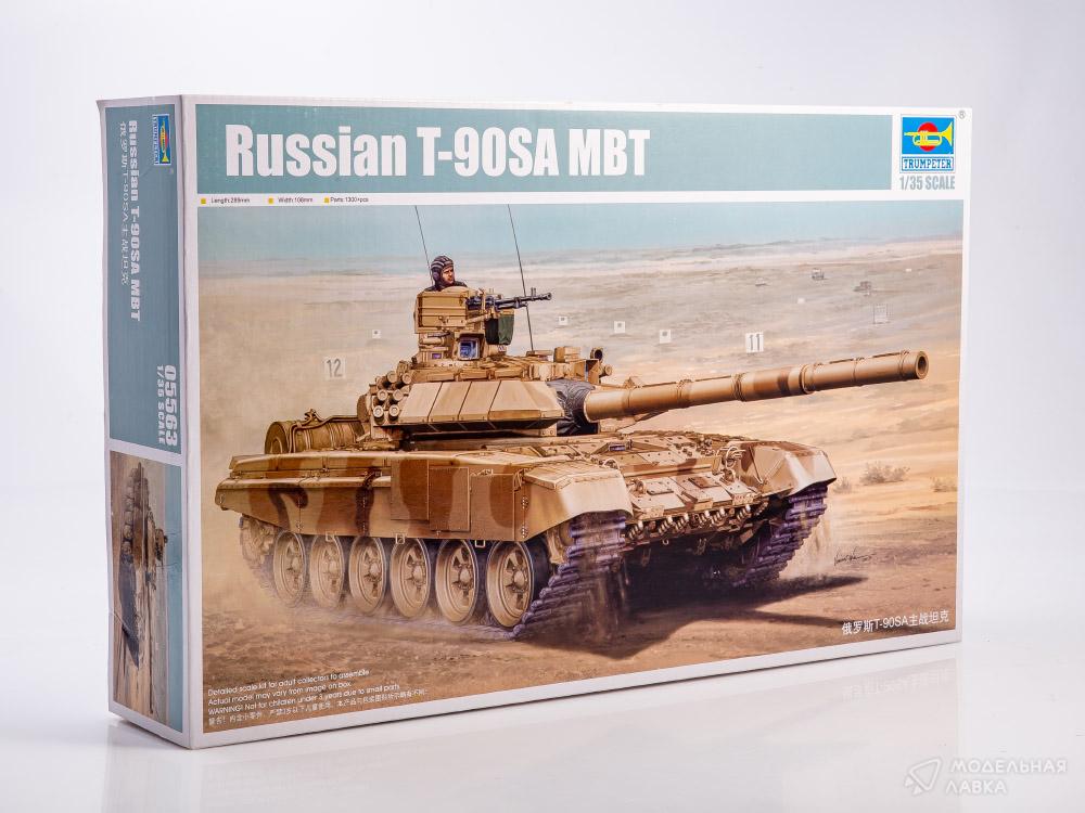 Сборная модель Russian T-90SA MBT в масштабе 1:35 Trumpeter Сборная модель Russian T-90SA MBT Trumpeter