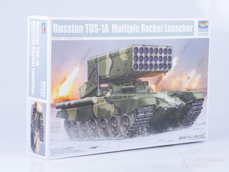 Сборная модель Russian TOS-1A Multiple Rocket Launcher в масштабе 1:35 Trumpeter Сборная модель Russian TOS-1A Multiple Rocket Launcher Trumpeter