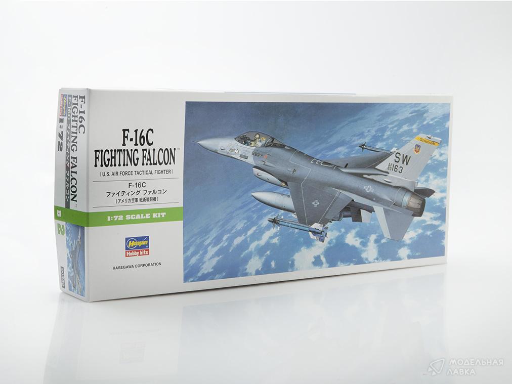 Сборная модель самолет F-16C FIGHTING FALCON в масштабе 1:72 Hasegawa Сборная модель самолет F-16C FIGHTING FALCON Hasegawa