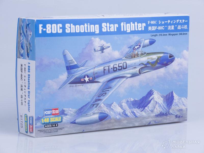 Сборная модель самолет F-80C Shooting Star fighter в масштабе 1:48 Hobby Boss Сборная модель самолет F-80C Shooting Star fighter Hobby Boss