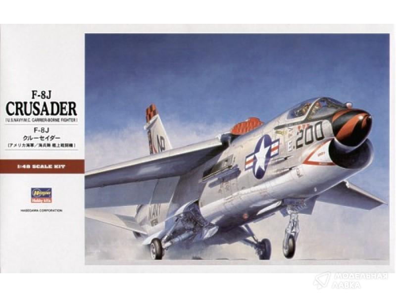 Сборная модель самолет F-8J Crusader PT26 в масштабе 1:48 Hasegawa Сборная модель самолет F-8J Crusader PT26 Hasegawa