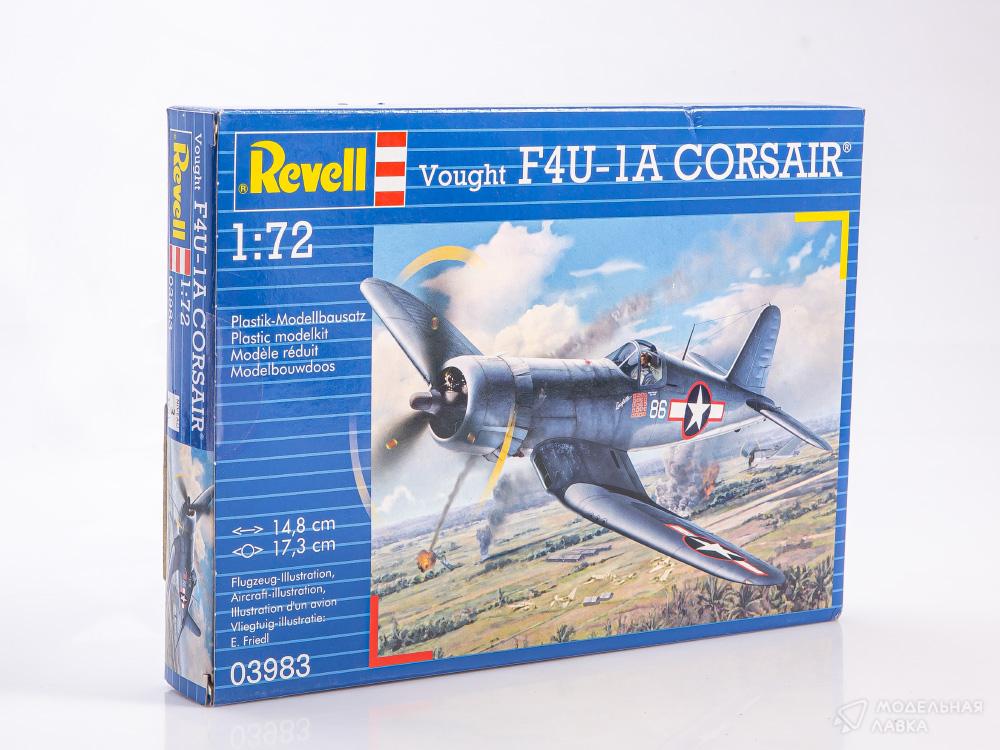 Сборная модель самолет F4U-1D Корсар в масштабе 1:72 Revell Сборная модель самолет F4U-1D Корсар Revell