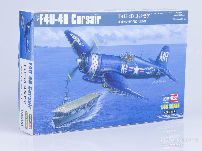 Сборная модель самолет F4U-4B Corsair в масштабе 1:48 Hobby Boss Сборная модель самолет F4U-4B Corsair Hobby Boss