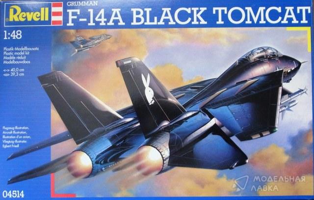 Сборная модель самолет Grumman F-14 Black Tomcat в масштабе 1:48 Revell Сборная модель самолет Grumman F-14 Black Tomcat Revell