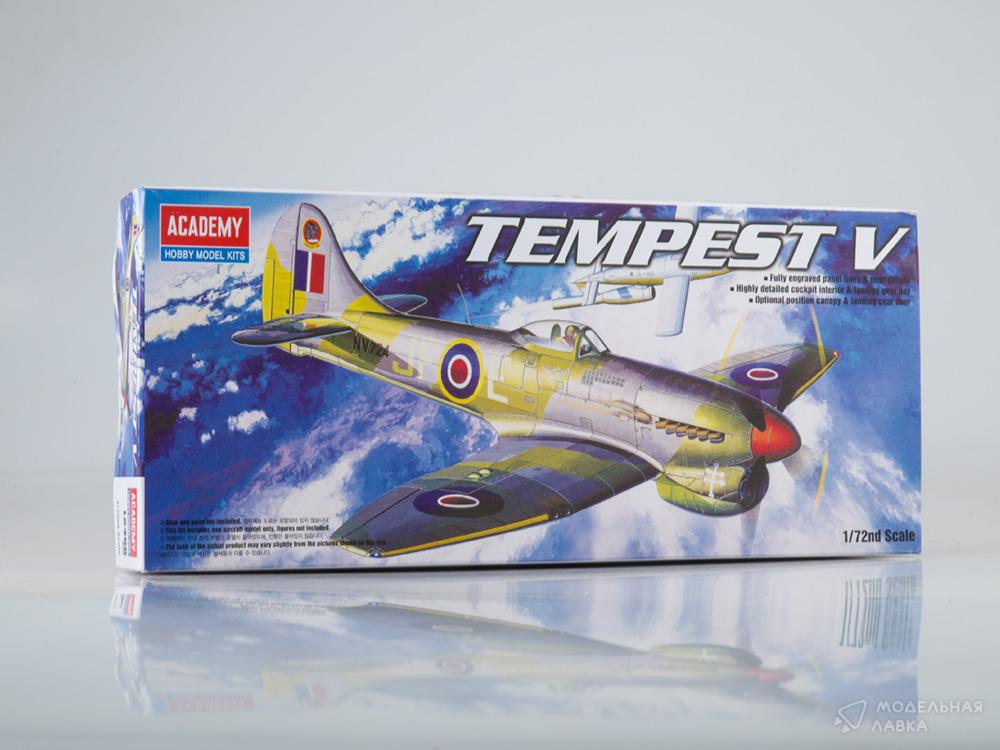 Сборная модель самолет Hawker Tempest V в масштабе 1:72 Academy Сборная модель самолет Hawker Tempest V Academy