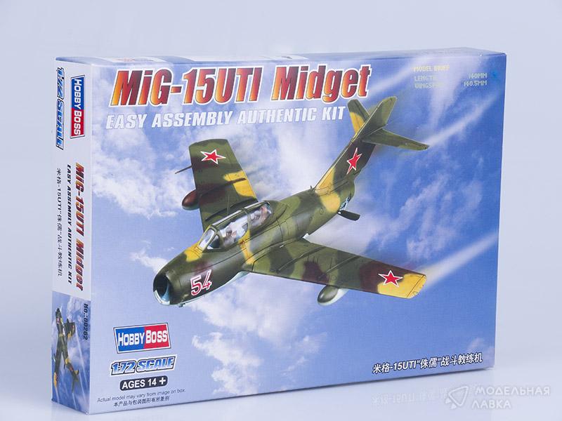 Сборная модель самолет MIG-15 UTI Midget в масштабе 1:72 Hobby Boss Сборная модель самолет MIG-15 UTI Midget Hobby Boss