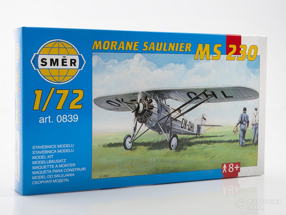 Сборная модель самолет Morane Saulnier MS 230 в масштабе 1:72 Smer Сборная модель самолет Morane Saulnier MS 230 Smer