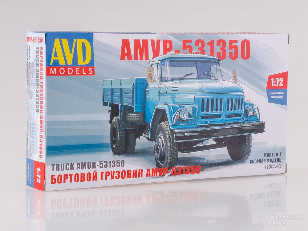 Сборная модель АМУР-531350 бортовой в масштабе 1:72 AVD Models Сборная модель АМУР-531350 бортовой AVD Models