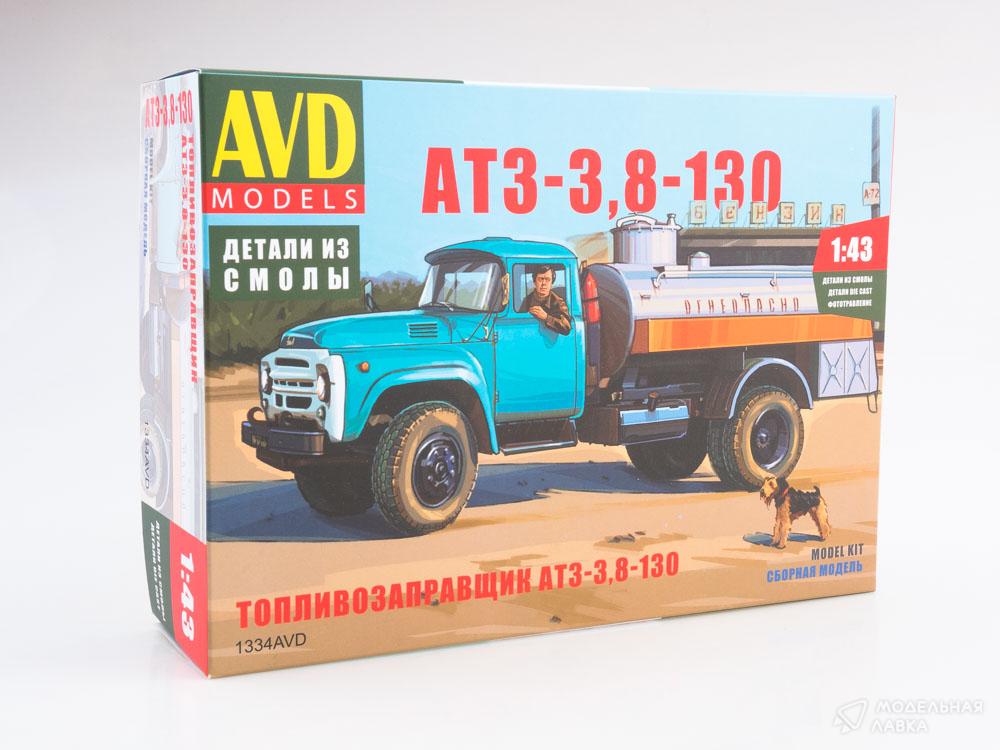 Сборная модель топливозаправщик АТЗ-3,8-130 в масштабе 1:43 AVD Models Сборная модель топливозаправщик АТЗ-3,8-130 AVD Models