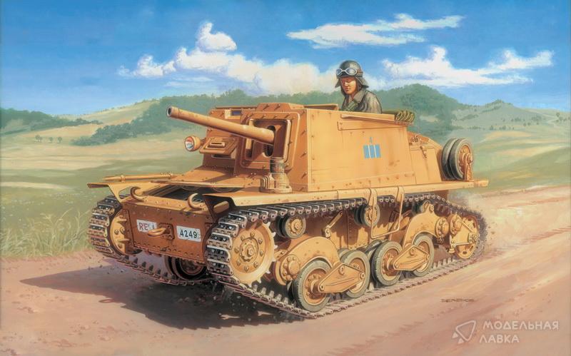 Сборная модель Semovente L40 da 47/32 в масштабе 1:35 Italeri Сборная модель Semovente L40 da 47/32 Italeri