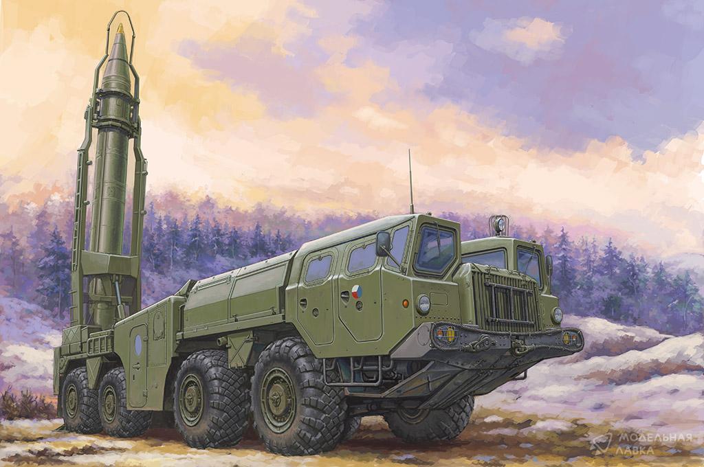 Сборная модель советская пусковая установка с ракетой Р17 ракетного комплекса 9К72 "Эльбрус" в масштабе 1:72 Hobby Boss Сборная модель советская пусковая установка с ракетой Р17 ракетного комплекса 9К72 "Эльбрус" Hobby Boss