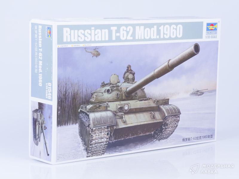 Сборная модель советский танк Т-62 мод.1960 в масштабе 1:35 Trumpeter Сборная модель советский танк Т-62 мод.1960 Trumpeter