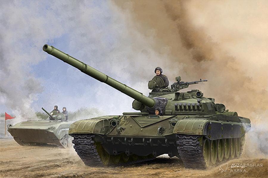 Сборная модель T-72A Mod 1979 в масштабе 1:35 Trumpeter Сборная модель T-72A Mod 1979 Trumpeter
