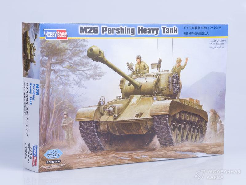 Сборная модель танк M26 Pershing Heavy Tank в масштабе 1:35 Hobby Boss Сборная модель танк M26 Pershing Heavy Tank Hobby Boss