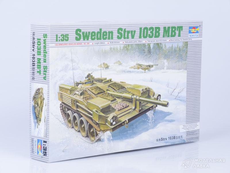 Сборная модель танк STRV 103B в масштабе 1:35 Trumpeter Сборная модель танк STRV 103B Trumpeter