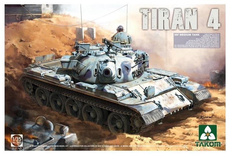 Сборная модель Tiran-4 в масштабе 1:35 TAKOM Сборная модель Tiran-4 TAKOM