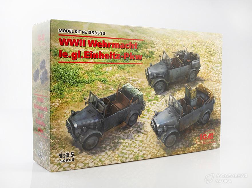 Сборная модель вермахт Второй мировой войны, le.gl.Einheitz-Pkw ICM