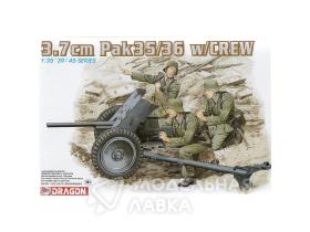 3.7cm PAK 35/36 w/CREW