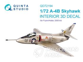 3D Декаль интерьера кабины A-4B Skyhawk (Fujimi/Hobby 2000)