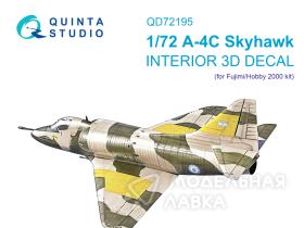 3D Декаль интерьера кабины A-4C Skyhawk (Fujimi/Hobby 2000)