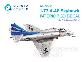 3D Декаль интерьера кабины A-4F Skyhawk (Fujimi/Hobby 2000)