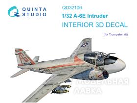 3D Декаль интерьера кабины A-6E Intruder (Trumpeter)