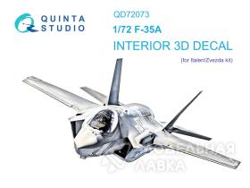 3D Декаль интерьера кабины F-35A (Italeri/Звезда)