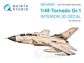 3D Декаль интерьера кабины Tornado GR.1 (Revell) (с 3D-печатными деталями)