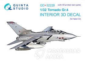 3D Декаль интерьера кабины Tornado Gr.4 (Italeri) (с 3D-печатными деталями)