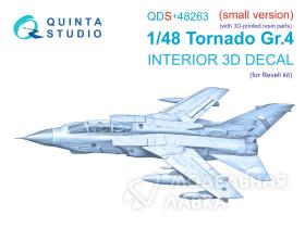 3D Декаль интерьера кабины Tornado GR.4 (Revell) (малая версия) (с 3D-печатными деталями)