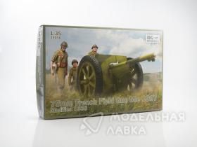 75-мм французское полевое орудие Mle 1897 Mod. 1938 г.