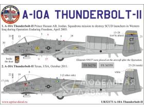 A-10A Thunderbolt SCUD Hunter with stencils