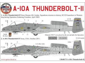 A-10A Thunerboult "SCUD hunter" with stencils