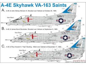 A-4E Skyhawk "Hanoi Hilton - guests from VA-163" with stencils