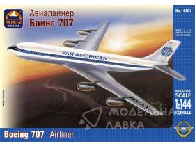 Американский среднемагистральный авиалайнер Боинг 707, Pan American