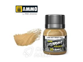 Ammo Mig Краска для техники сухой кисти DRYBRUSH Ярко-золотистого цвета