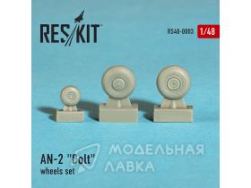 Antonov An-2 "Colt" wheels set