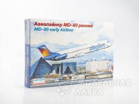 Авиалайнер MD-80 ранний TWA (Limited Edision)