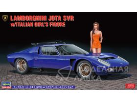 Автомобиль Lamborghini Jota SVR с фигуркой итальянской девушки (Limited Edition)