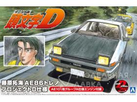 Автомобиль Toyota Trueno AE86 Fujiwara Takumi (Project-D Ver.)