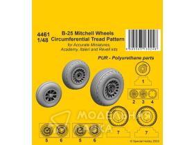 B-25 Mitchell Wheels/Circumferential Tread Pattern