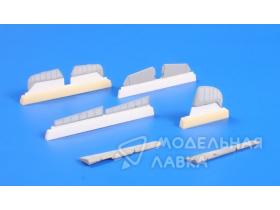 Bf 109E-7/Trop - Control Surfaces Set