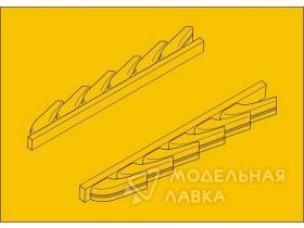 Bf 109G-6 - Exhausts for Airfix kit