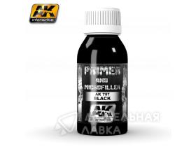 BLACK PRIMER AND MICROFILLER 100ml (чёрный грунт)