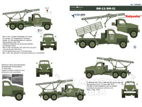 BM-13|31 on the Studebaker chassis