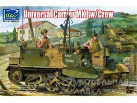 Британский лёгкий многоцелевой бронетранспортёр, 2 МВ Universal Carrier Mk. I с экипажем