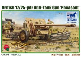 British 17/25 pdr Anti-Tank Gun ‘PHEASANT’