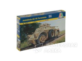 Бронемашина Autoblinda Ab 40 Ferroviaria