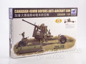 Canadian 40mm Bofors Anti-Aircraft Gun